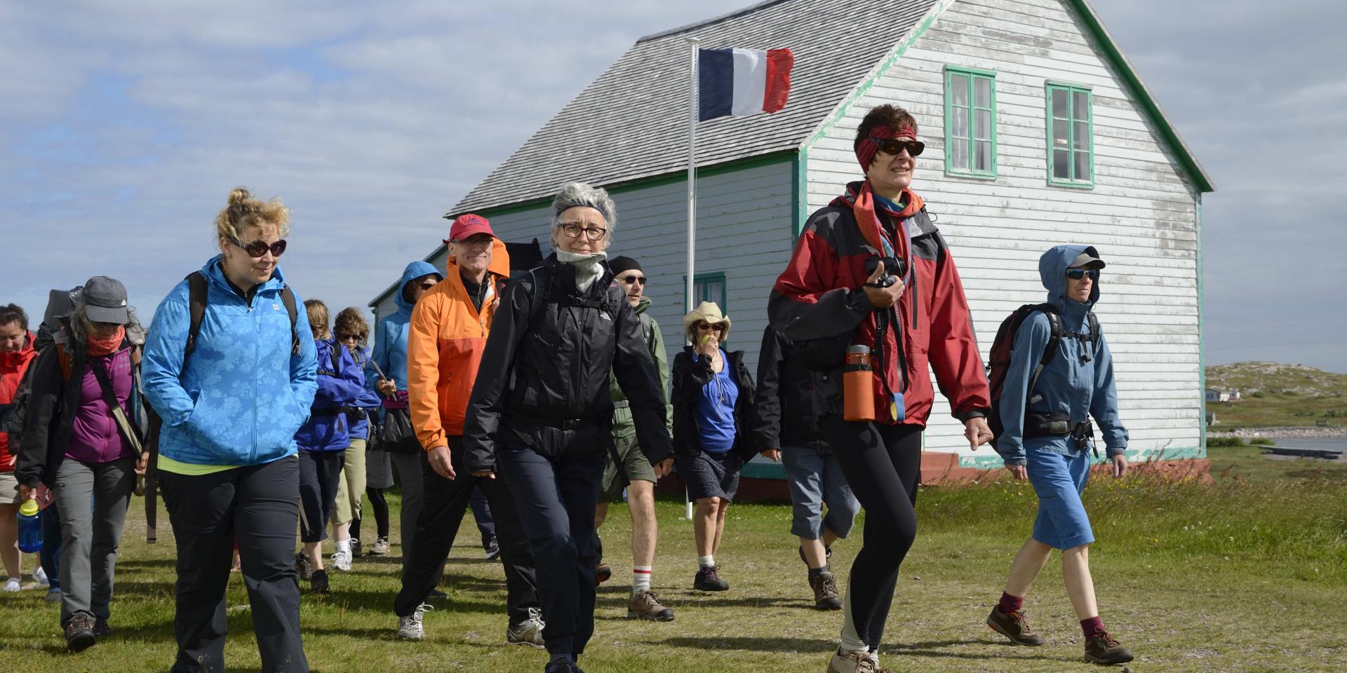 Tour Visite guidée de l'île aux marins, organisé par le CRT avec Jean-Pierre comme guide de la journée, Saiint-Pierre, le 21 juillet 2016