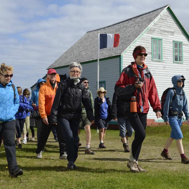 Tour Visite guidée de l'île aux marins, organisé par le CRT avec Jean-Pierre comme guide de la journée, Saiint-Pierre, le 21 juillet 2016